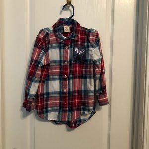 Arizona plaid girl’s shirt